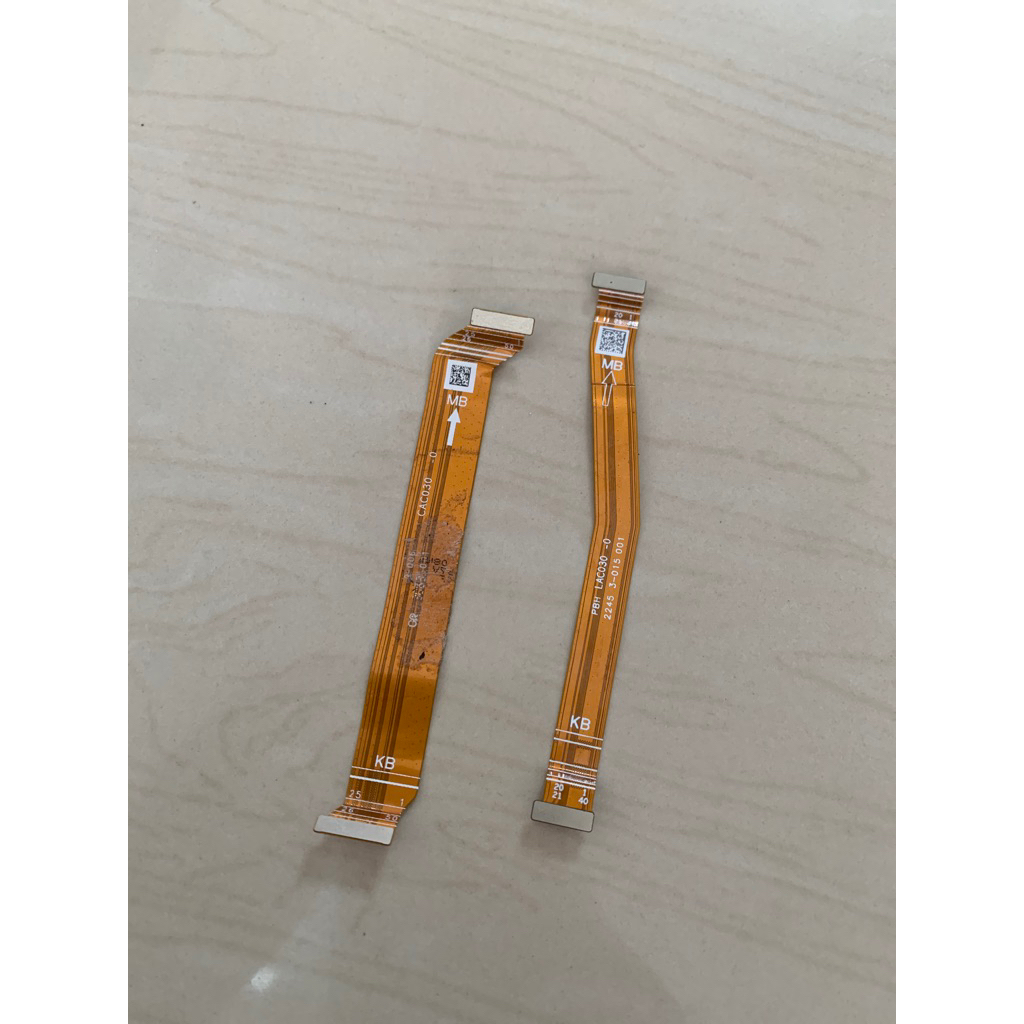 satu set flexible penghubung mesin dengan papan bawah konektor cas pcb socket lcd oppo reno 8T origi
