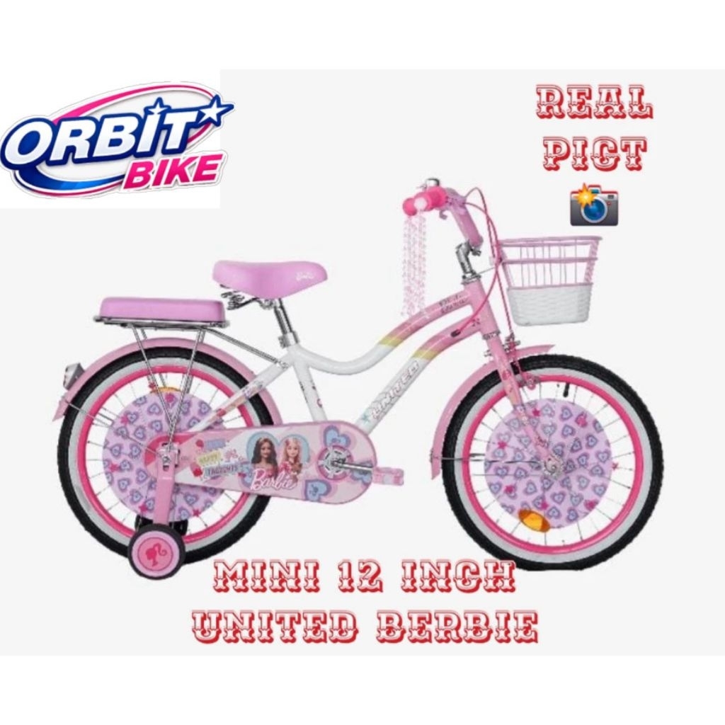 Sepeda Mini United Barbie