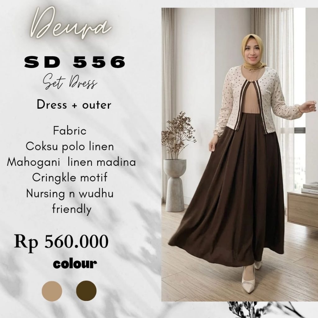Deura Set Dress SD-556