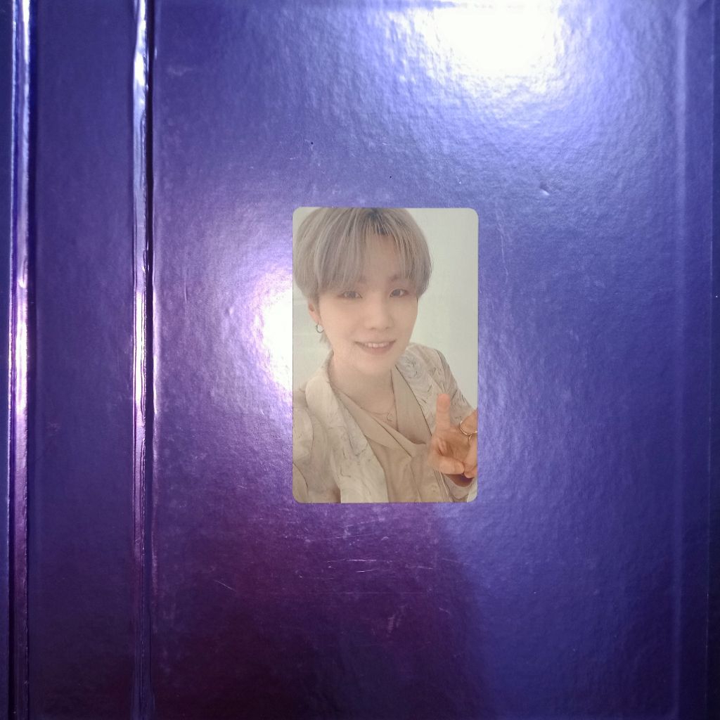 SUGA Yoongi Photocard PC Proof Compact Official