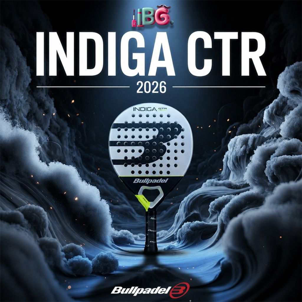 Bullpadel Indiga CTR  2026 Bullpadel Indiga Control 2026 Raket padel Bullpadel Indiga CTR 2026