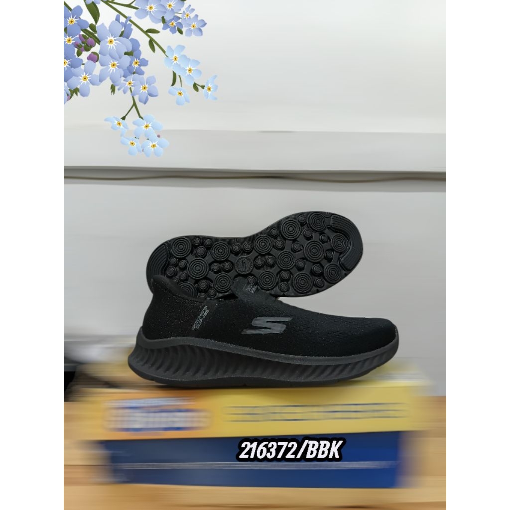 PROMO SEPATU SKECHERS PRIA_SKECHERS 216372/BBK_SEPATU ORIGINAL