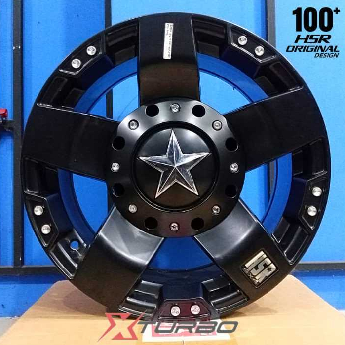Velg HSR Rasta R16, cocok untuk mobil dengan PCD 6×139