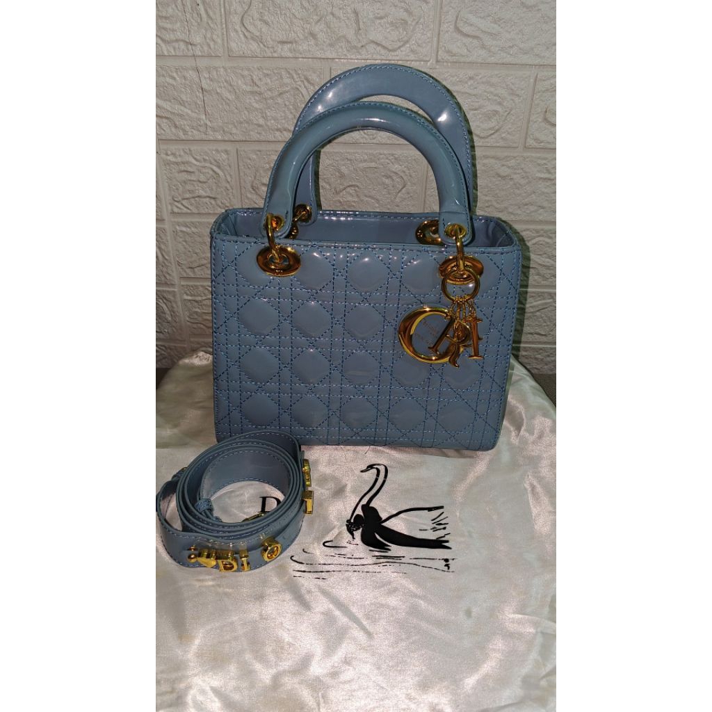 Tas Dior Biru Preloved