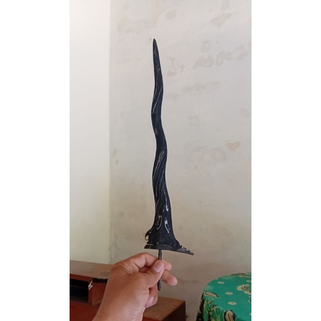 Bilah Keris Pendawa Cinarito Pamor Buntel Mayit
