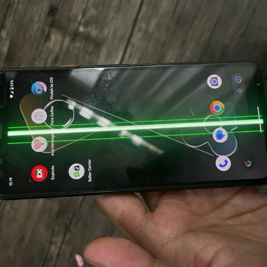 Hp google pixel 4xl white | second | bekas