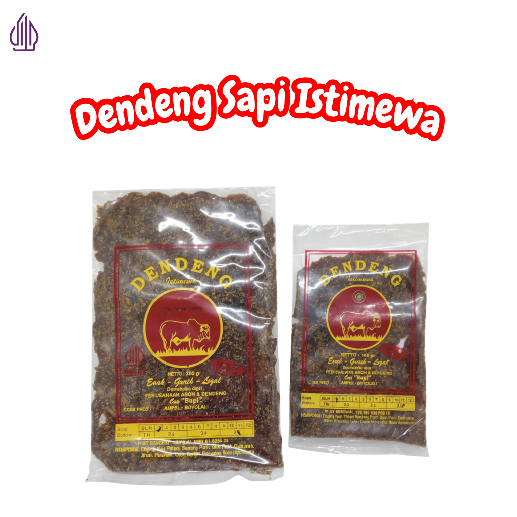 Dendeng Daging Sapi Asli Cap Sapi Istimewa Original Kering