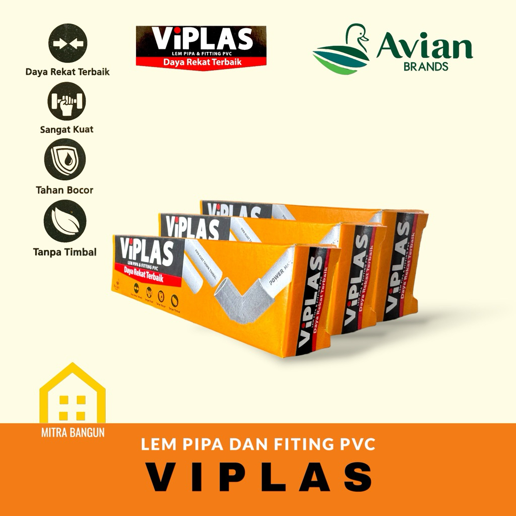 Lem Pipa PVC Viplas