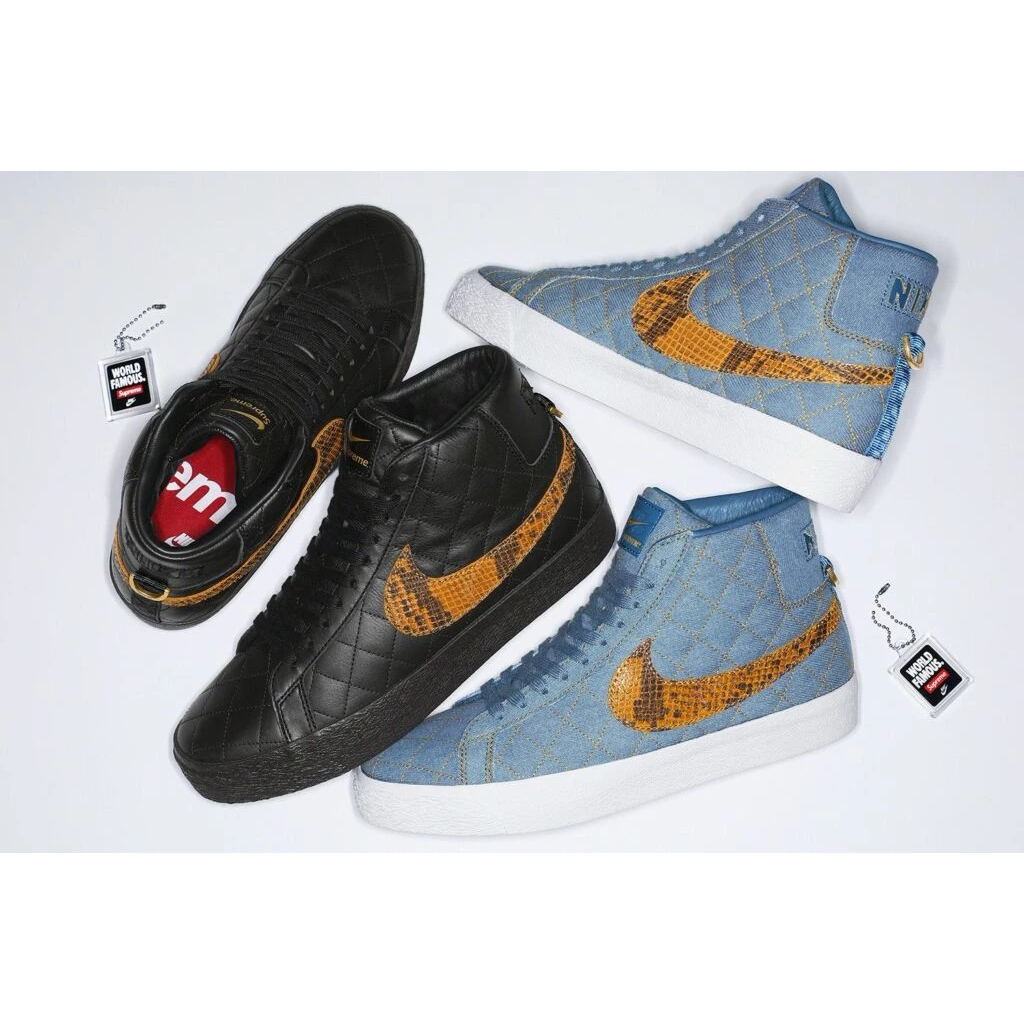 NK blazer x supreme original 100% sepatu casual pria sneakers original