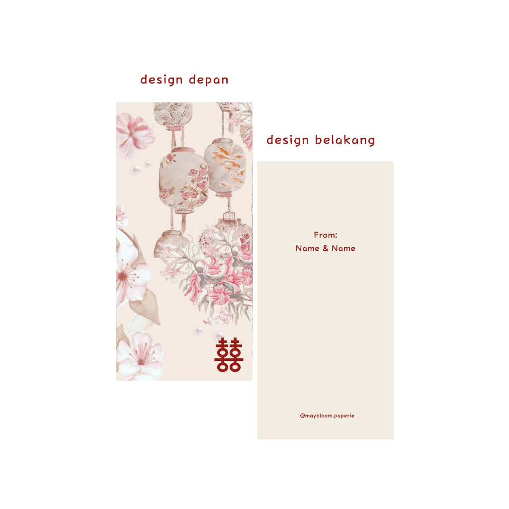 Custom Angpao Wedding/Sangjit