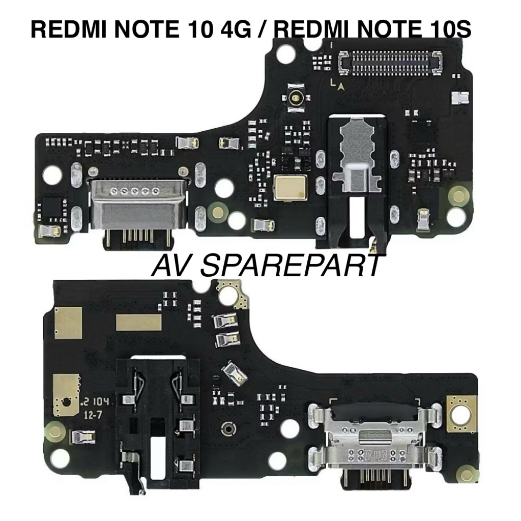 FLEXIBLE BOARD REDMI NOTE 10 4G / REDMI NOTE 10S / KONEKTOR REDMI NOTE 10 4G / NOTE 10S
