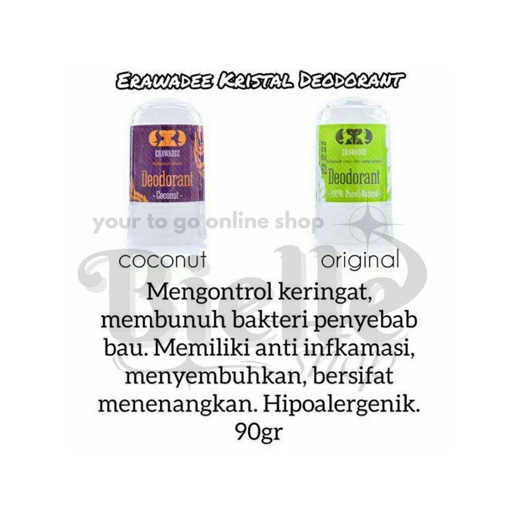 Erawadee Kristal Deodorant Thailand