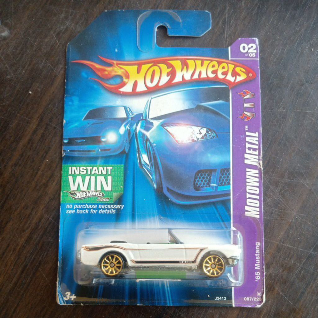 HOTWHEELS 65 MUSTANG OPEN KAP VARIANT 2007
