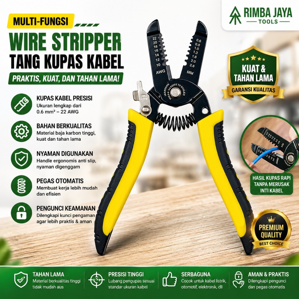 TANG KUPAS KABEL FREED /TANG MULTIFUNGSI FREED TERBAGUS