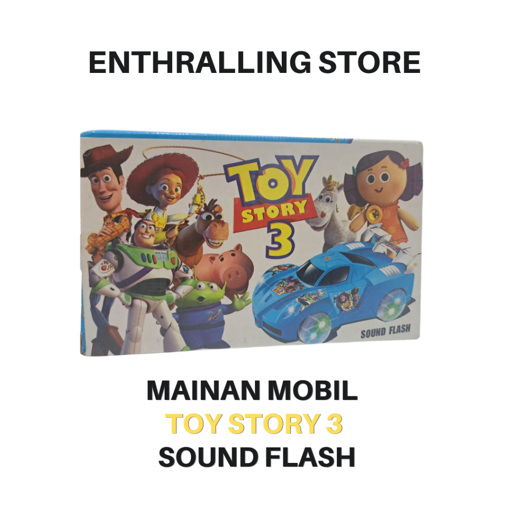 Mainan Mobil Toy Story 3 Sound Flash