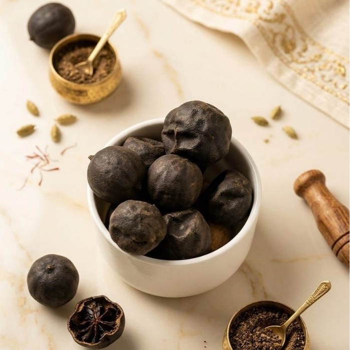 Lemon Hitam Aswad Kering Jeruk Hitam Kering untuk Bahan Masakan Timur Tengah Nasi Mandhi 25g