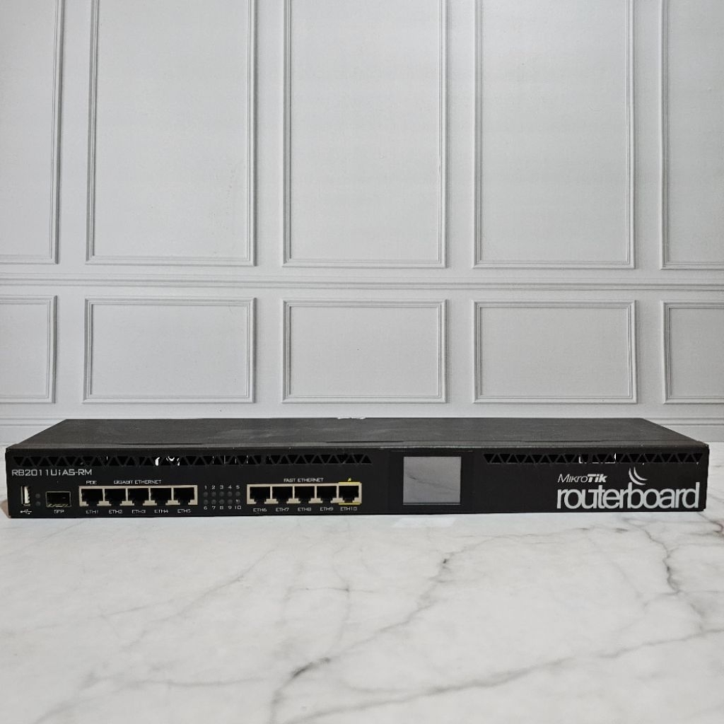 MIKROTIK ROUTERBOARD RB2011 UiAS-RM NORMAL MULUS