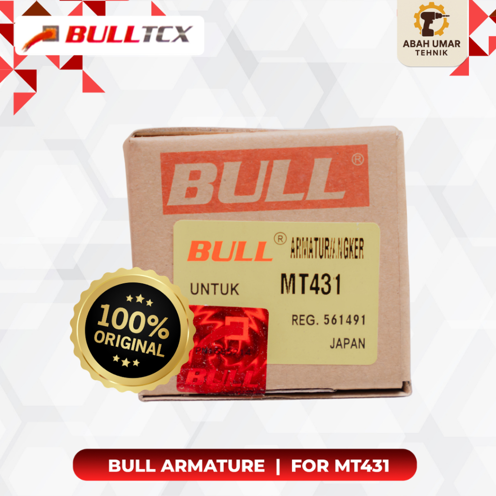 Armature Angker Mesin Jigsaw Maktec MT431 Bull Original Sparepart