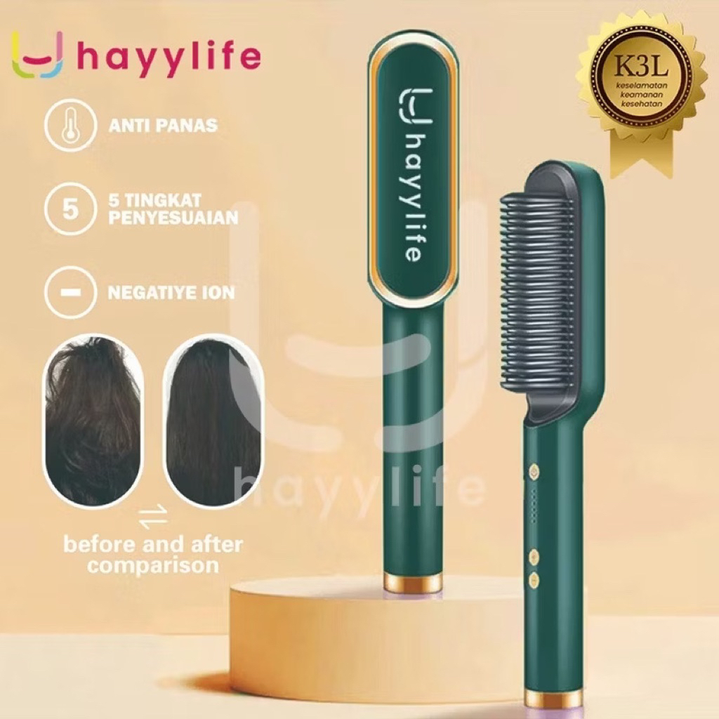 Preloved Catokan Hayylife Penglurus dan Keriting Rambut