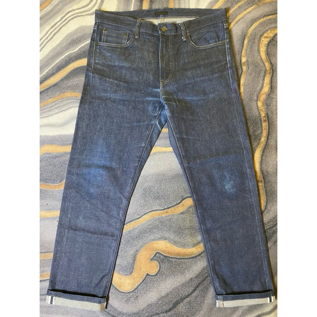 Celana Panjang (Selvedge) UNIQLO JEANS Second Original