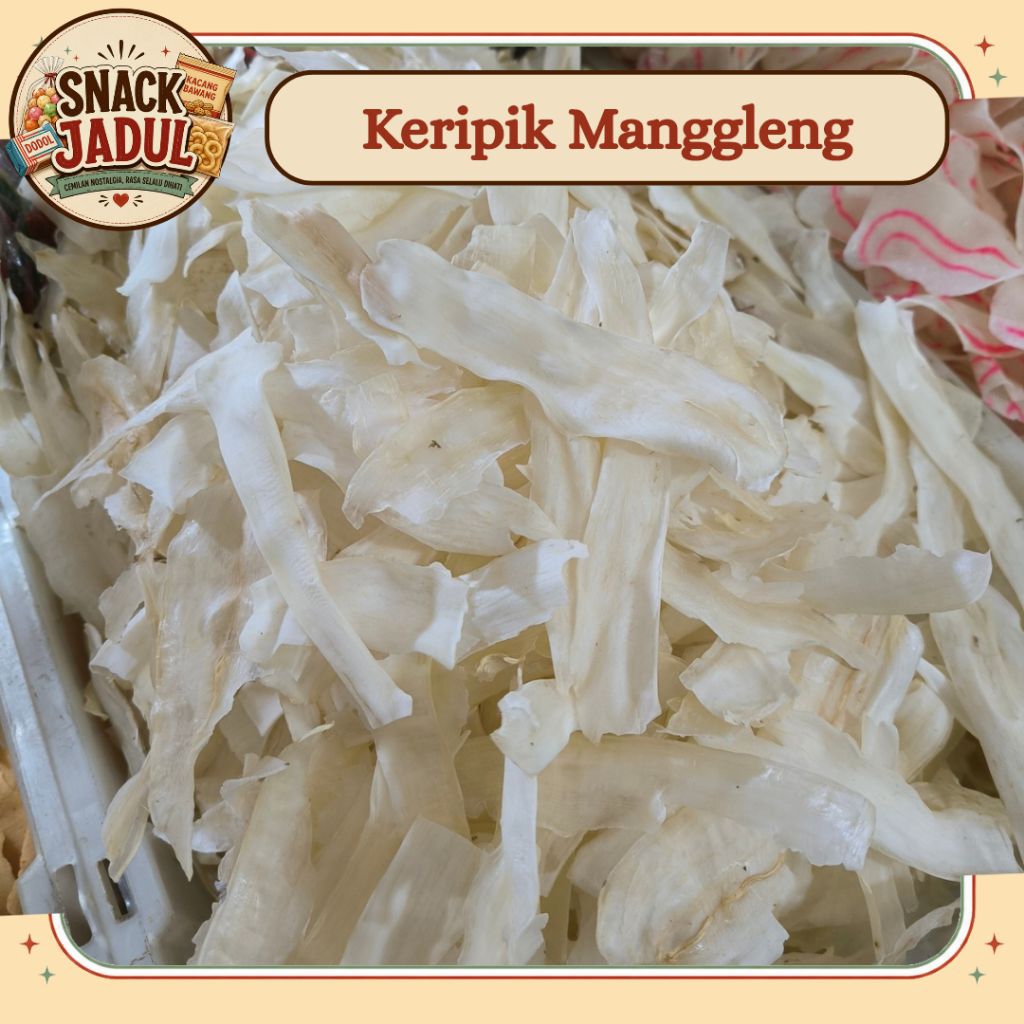 Keripik Manggleng Singkong Mentah 1 kg