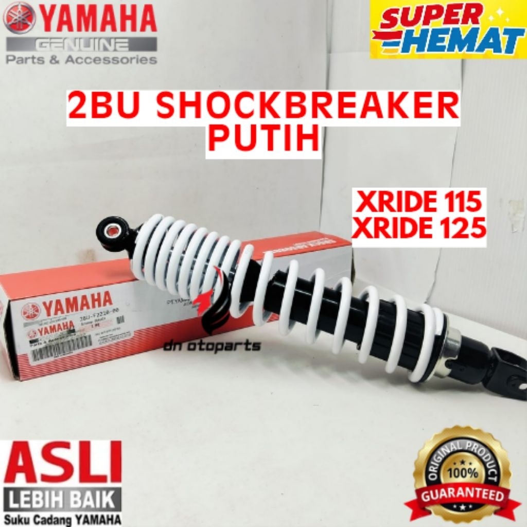 SHOCKBREAKER ORIGINAL YAMAHA KODE 2BU PUTIH, SHOCKBREAKER XRIDE 115, SHOCKBREAKER XRIDE 125








