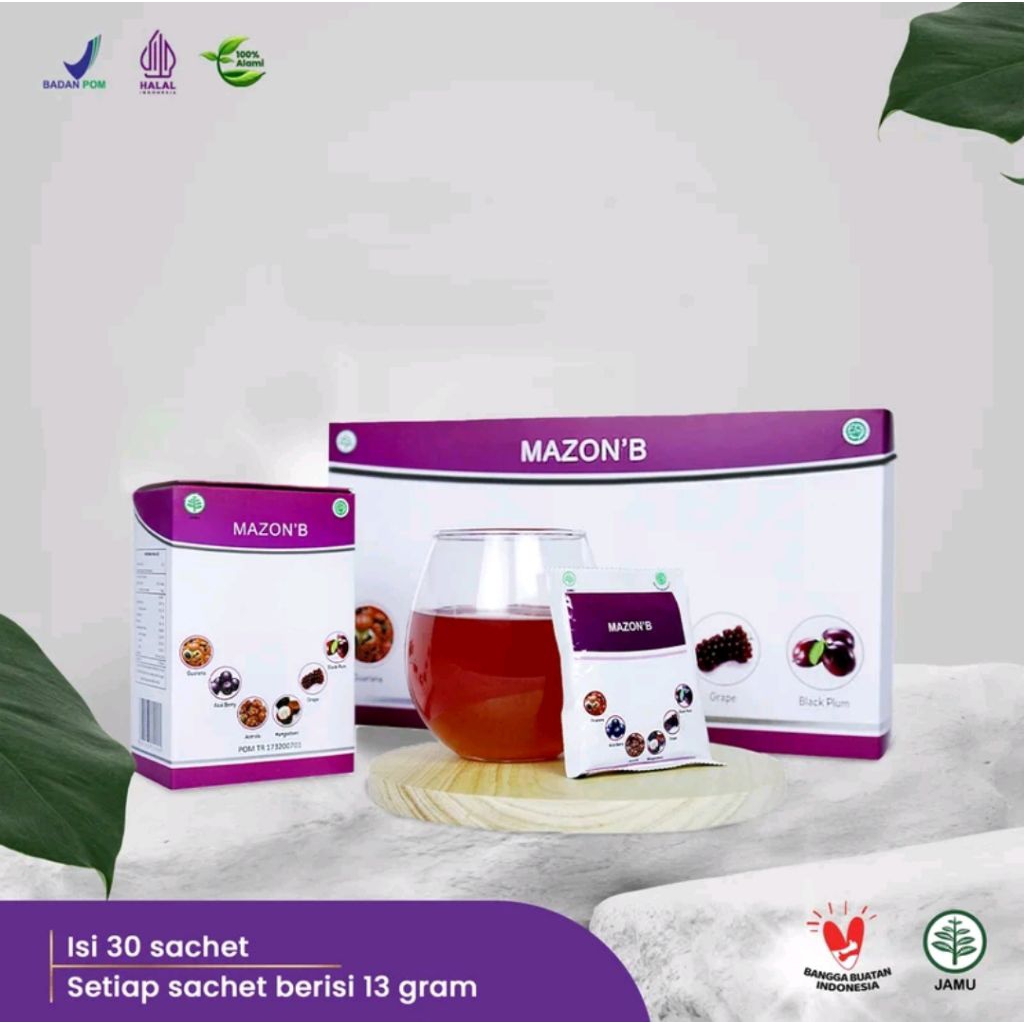 Mazon B Amazon Berries Mazon'B Obat Herbal Jantung