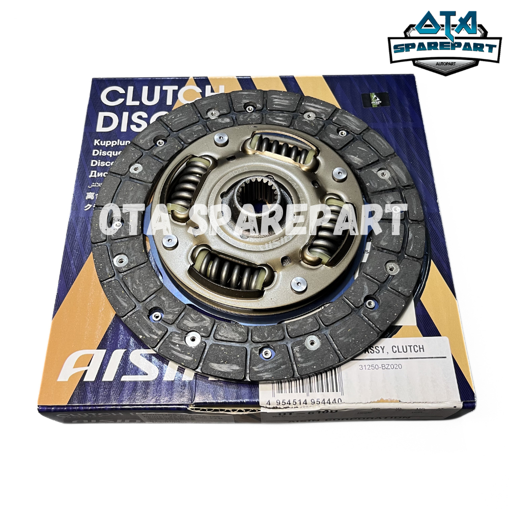 Kampas Kopling / Clutch Disc / Plat Kopling Toyota Avanza 1300cc / Daihatsu Xenia 1300cc Aisin Japan