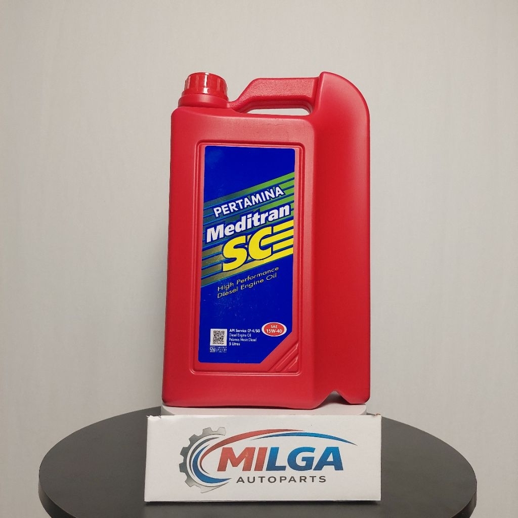 PERTAMINA MEDITRAN SC 15W-40 5 LITER - OLI MESIN MOBIL DIESEL (OLI ORIGINAL PERTAMINA)