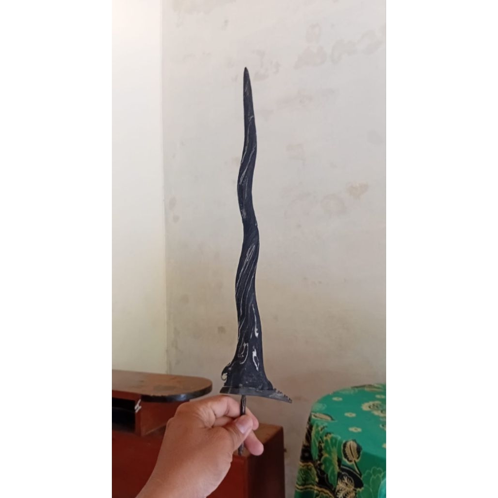 Bilah Keris Pendawa Cinarito Pamor Buntel  Mayit