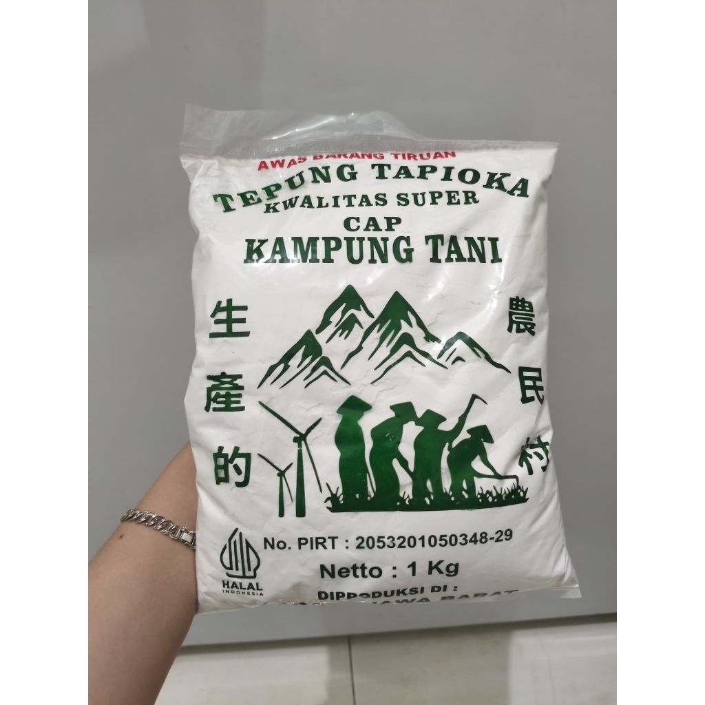 TEPUNG TAPIOKA / SAGU CAP KAMPUNG TANI