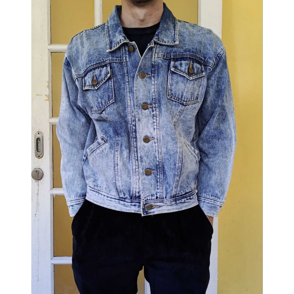 Jaket Jeans Denim Boxy Japan