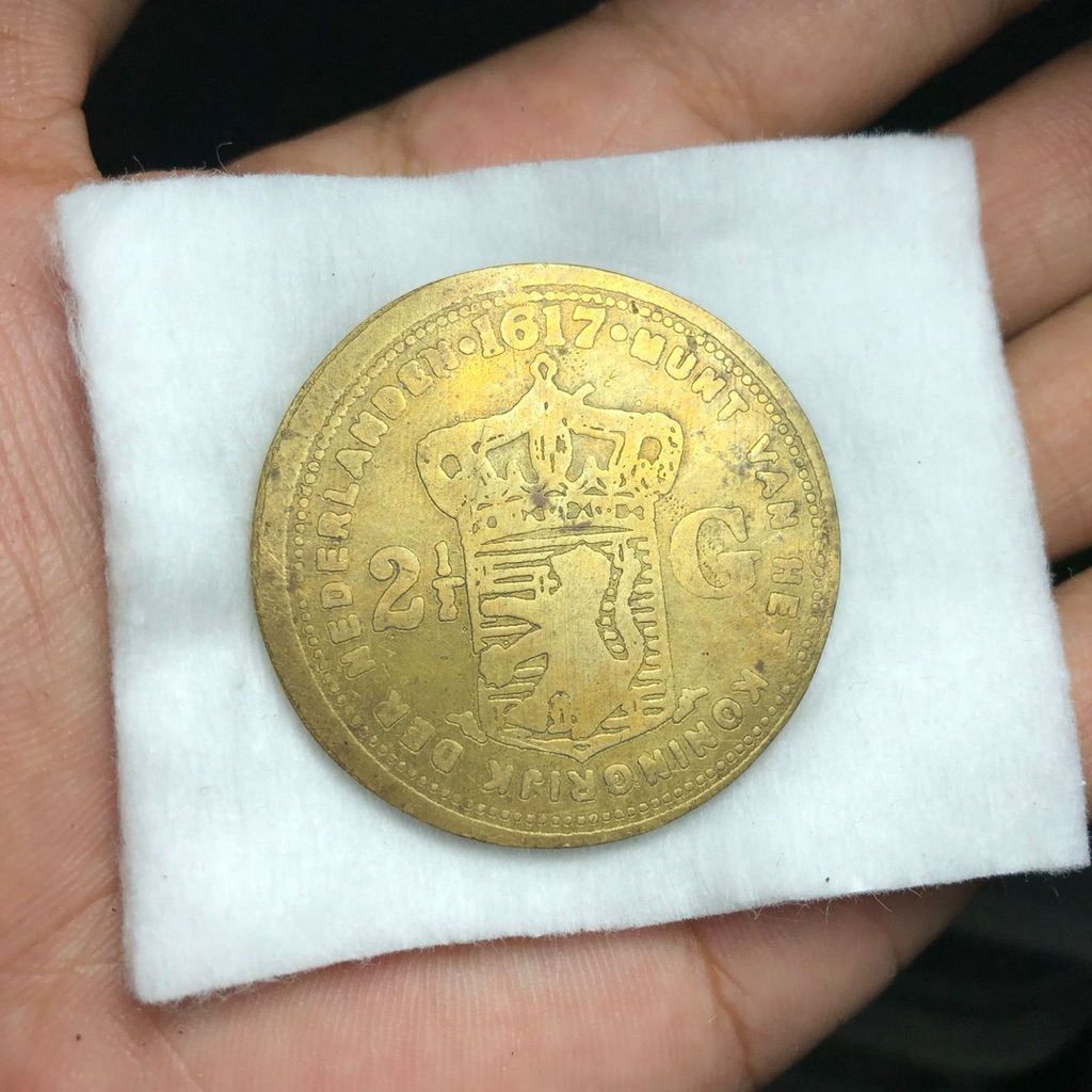 Koin Willem 2,5 G Tahun 1617