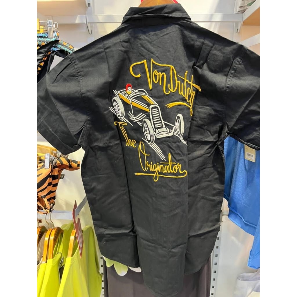 VON DUTCH 1804 WORKSHIRT BLACK