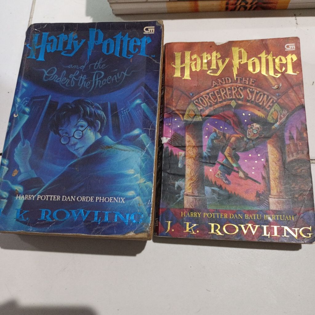 Novel Bekas Harry Potter Original