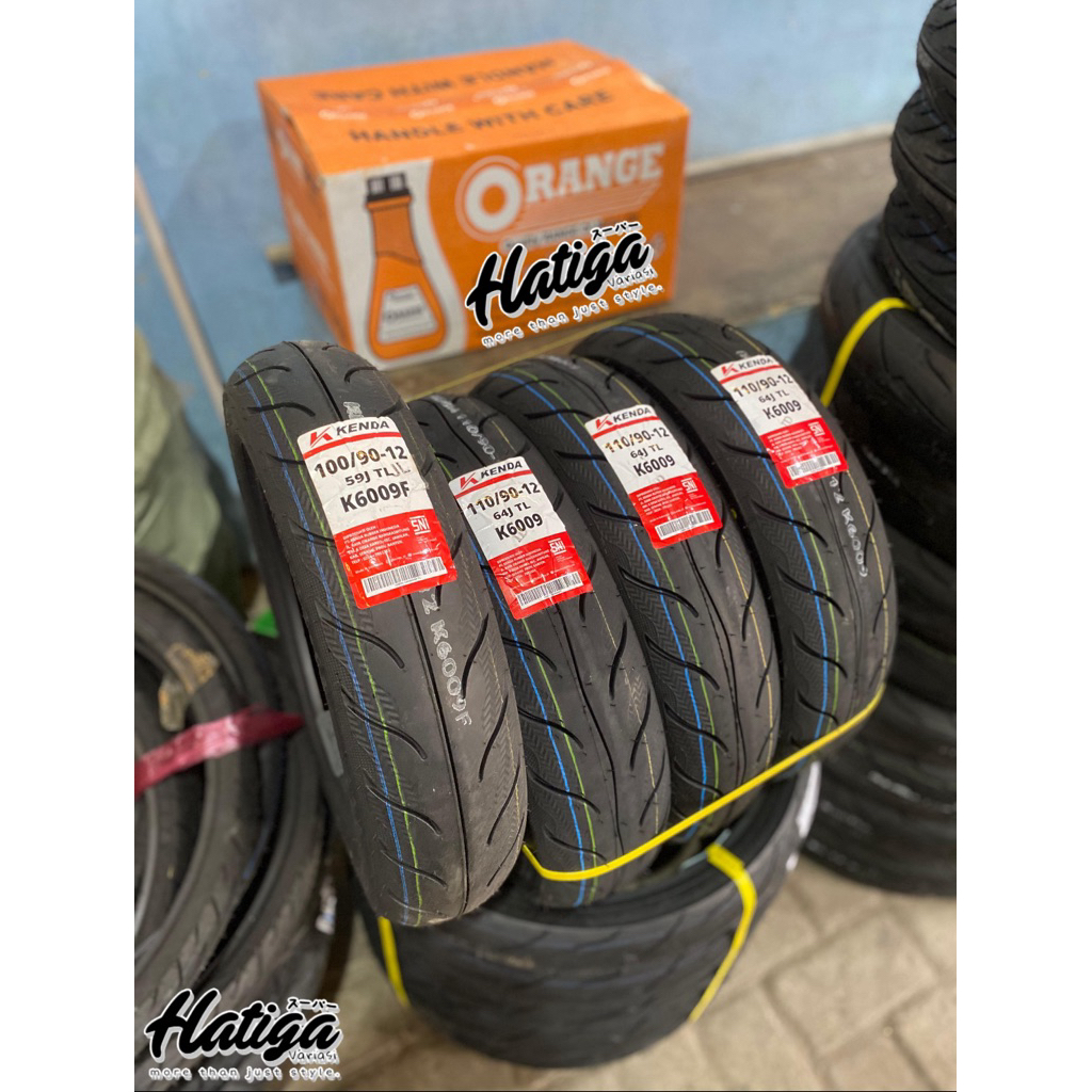 BAN  KENDA RING 12 BAN TUBELES SCOOPY FILANO FAZIO KENDA K6009f & K6009