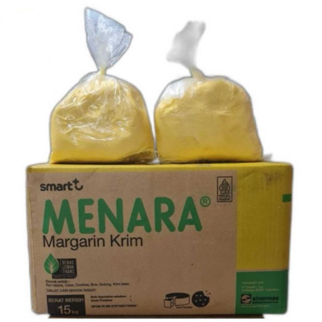 Menara Margarine Krim 1kg// Menara Krim Mentega 1kg