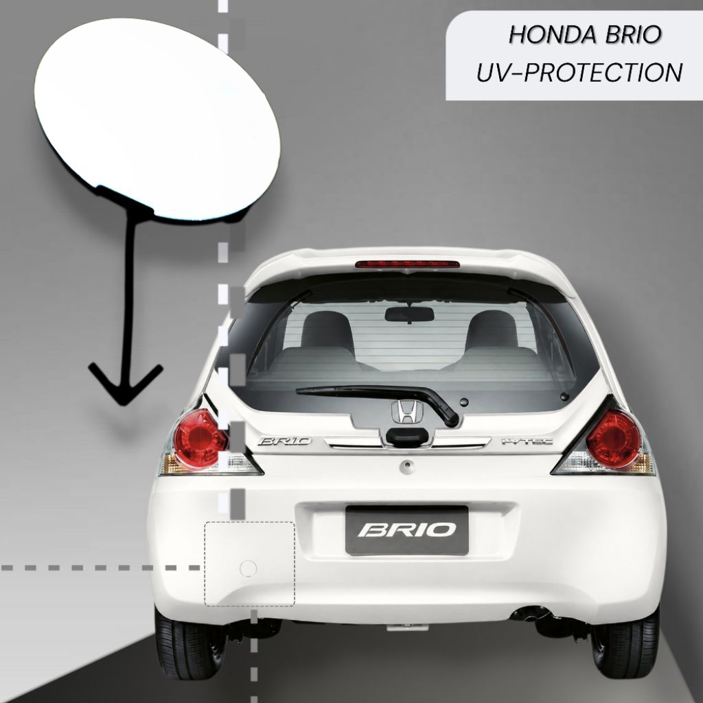 Tutup Towing Bemper Belakang Mobil Honda Brio