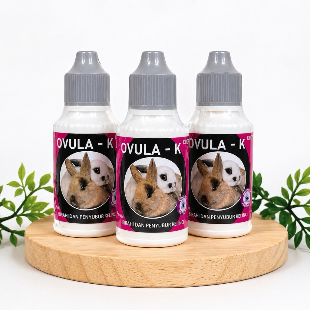 OVULA - K vitamin birahi dan penyubur kelinci 30 ml suplemen penambah nafsu birahi kelinci jantan da
