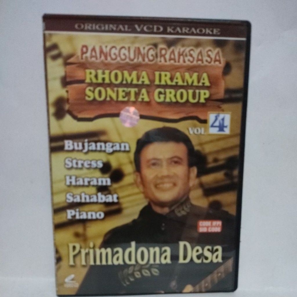 VCD KARAOKE PANGGUNG RAKSASA RHOMA IRAMA VOL4