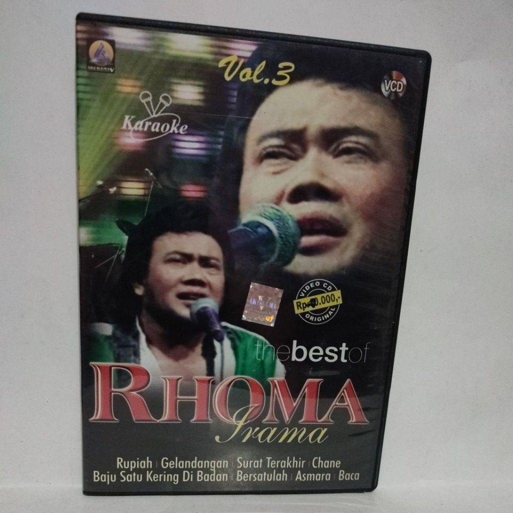 VCD KARAOKE THE BEST OF RHOMA IRAMA VOL3