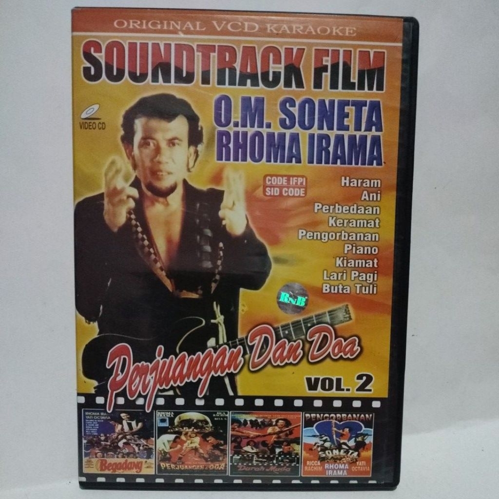 VCD KARAOKE O. M SONETA RHOMA IRAMA VOL2