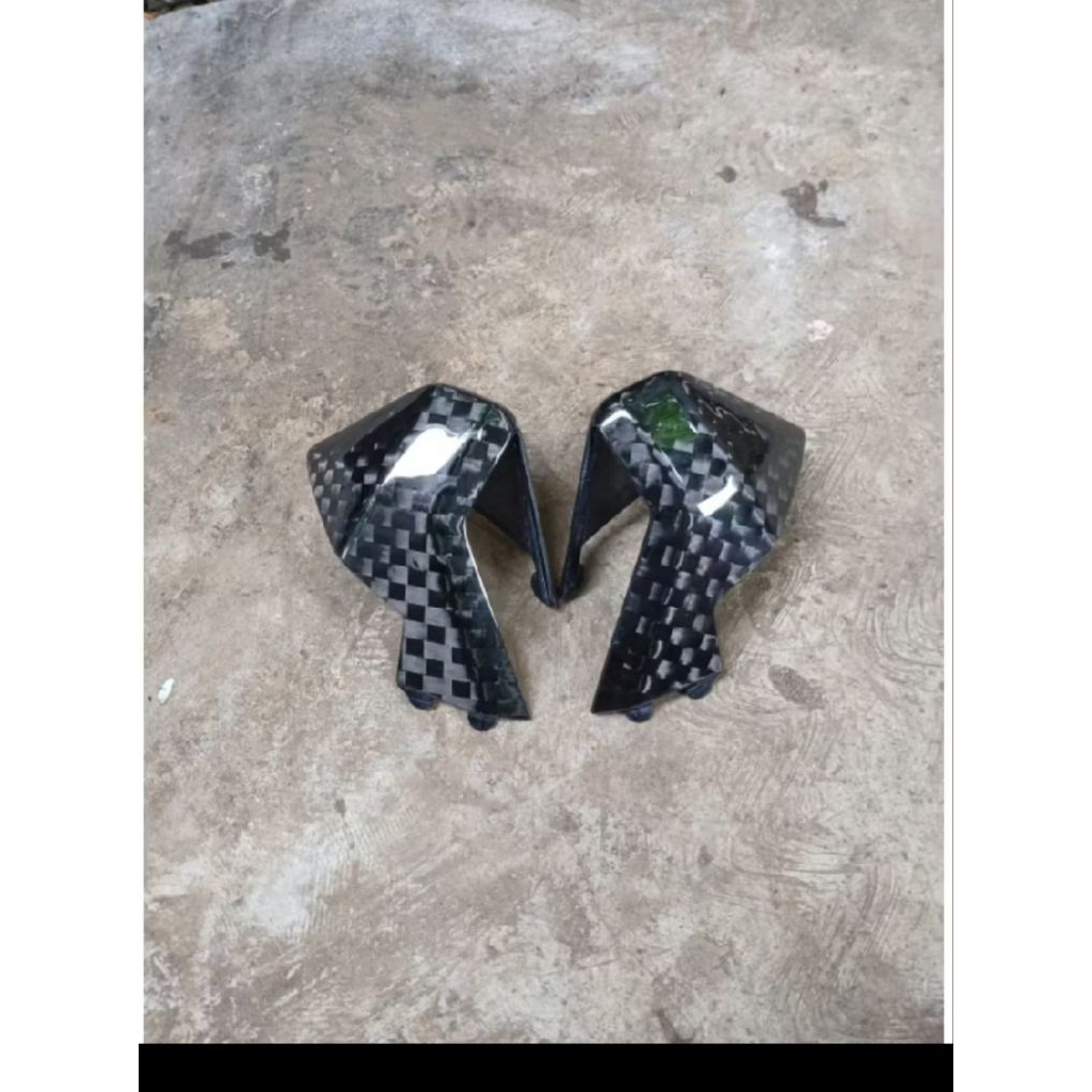 Cover Sein PCX 150 Carbon Kevlar Asli Glossy Aksesoris Modifikasi Motor PnP