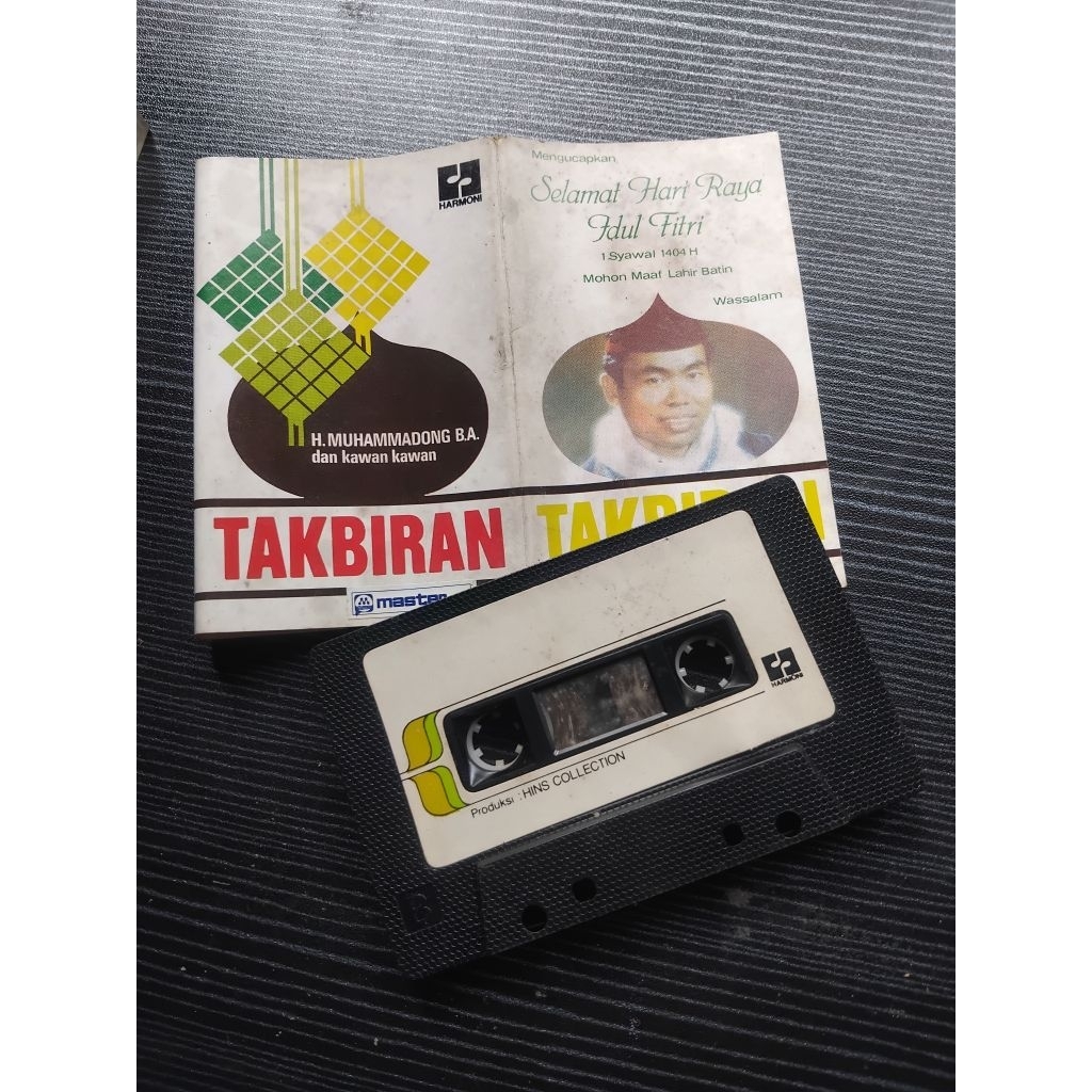 Kaset pita Takbiran H Mohammadong BA dkk - Kaset pita jadul