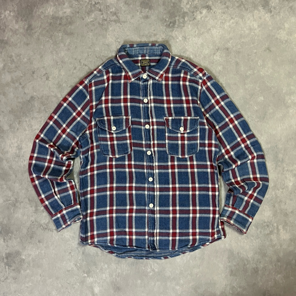 EDWIN Flannel Tebal Workwear look,Flannel Vintage,Something Edwin