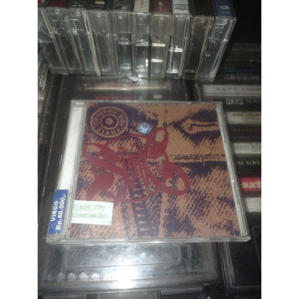 KASET CD SLANK -  GENERASI BIRU - ORIGINAL