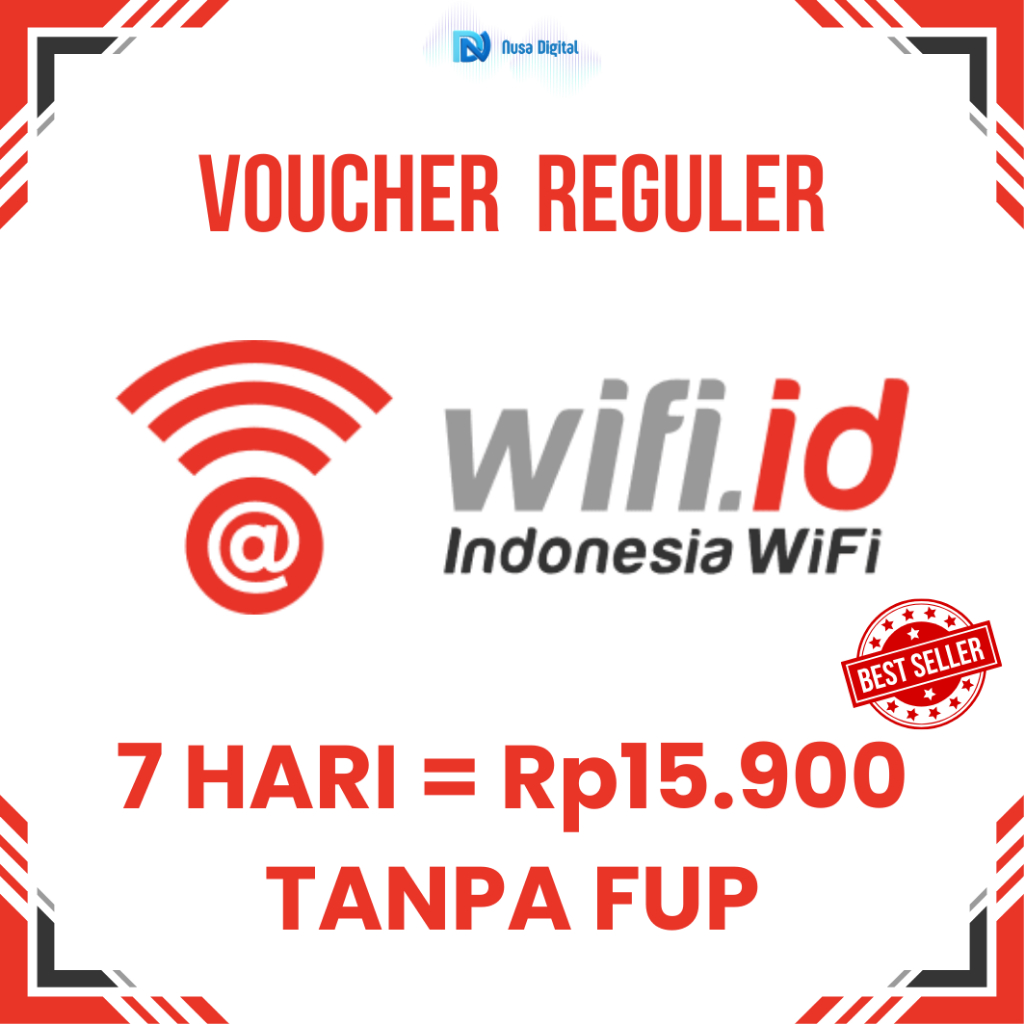 VOUCHER WIFI ID 7 HARI REGULER
