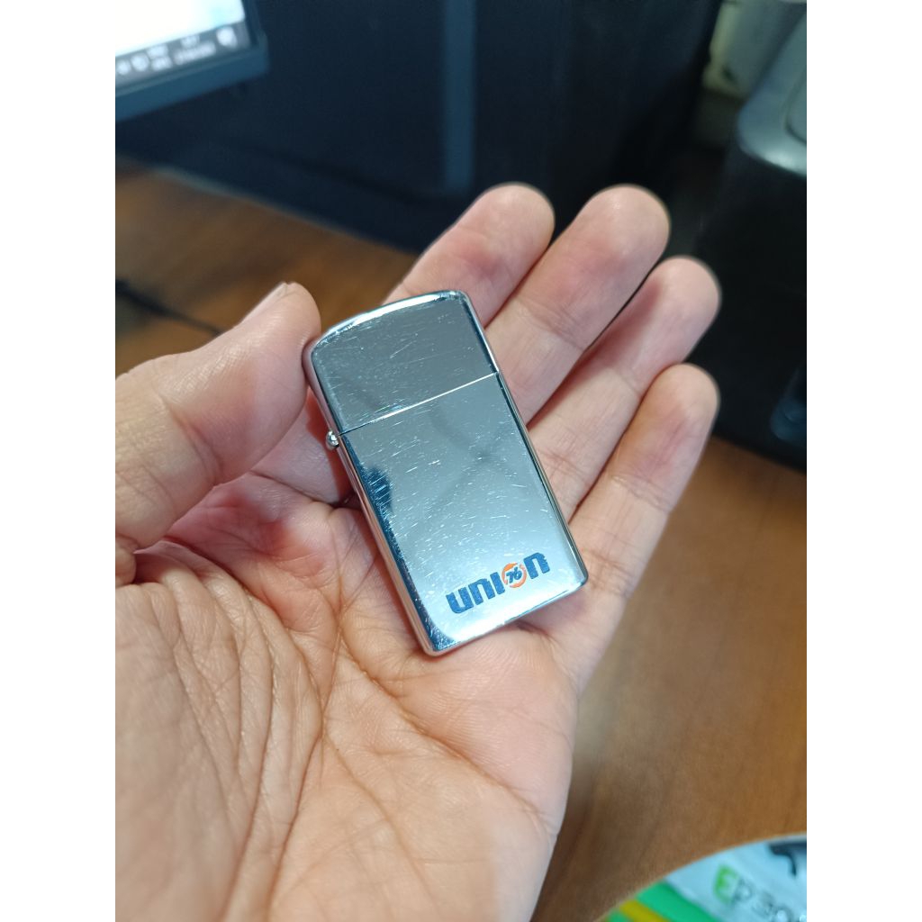 Zippo Slim Vintage 1974 - Union 76 Advertising