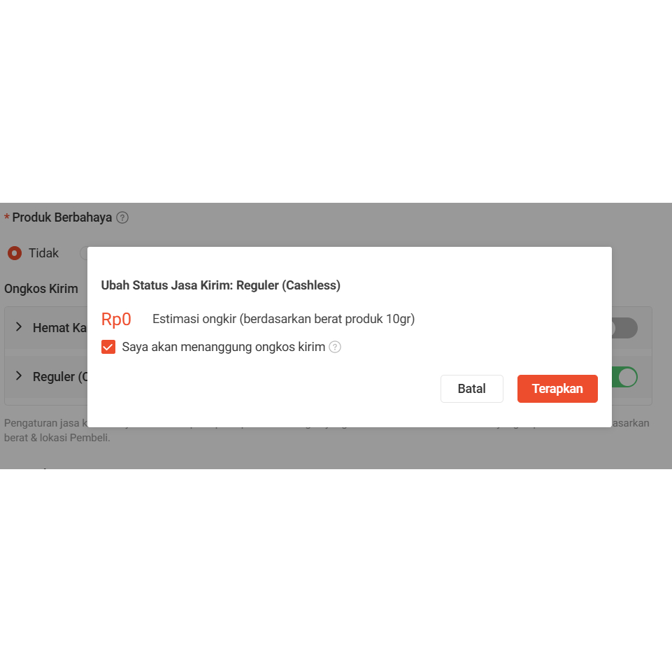 Akun Shopee Seller Untuk Jual Produk Digital dan Fisik - Ongkir Ditanggung Seller