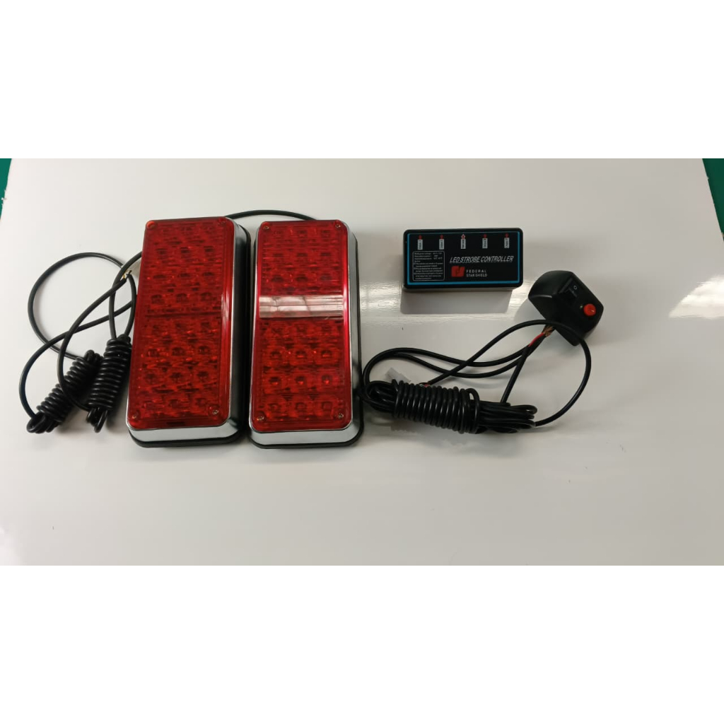 Lampu LED Tempel 24 Titik Lampu LED Tempel body Mobil Universal  12v  lampu sirine ambulan ambulance
